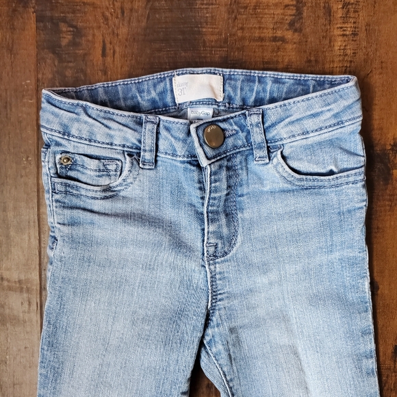 Baby GAP Light Blue Girls Skinny Denim Jeans 3T - Picture 3 of 4
